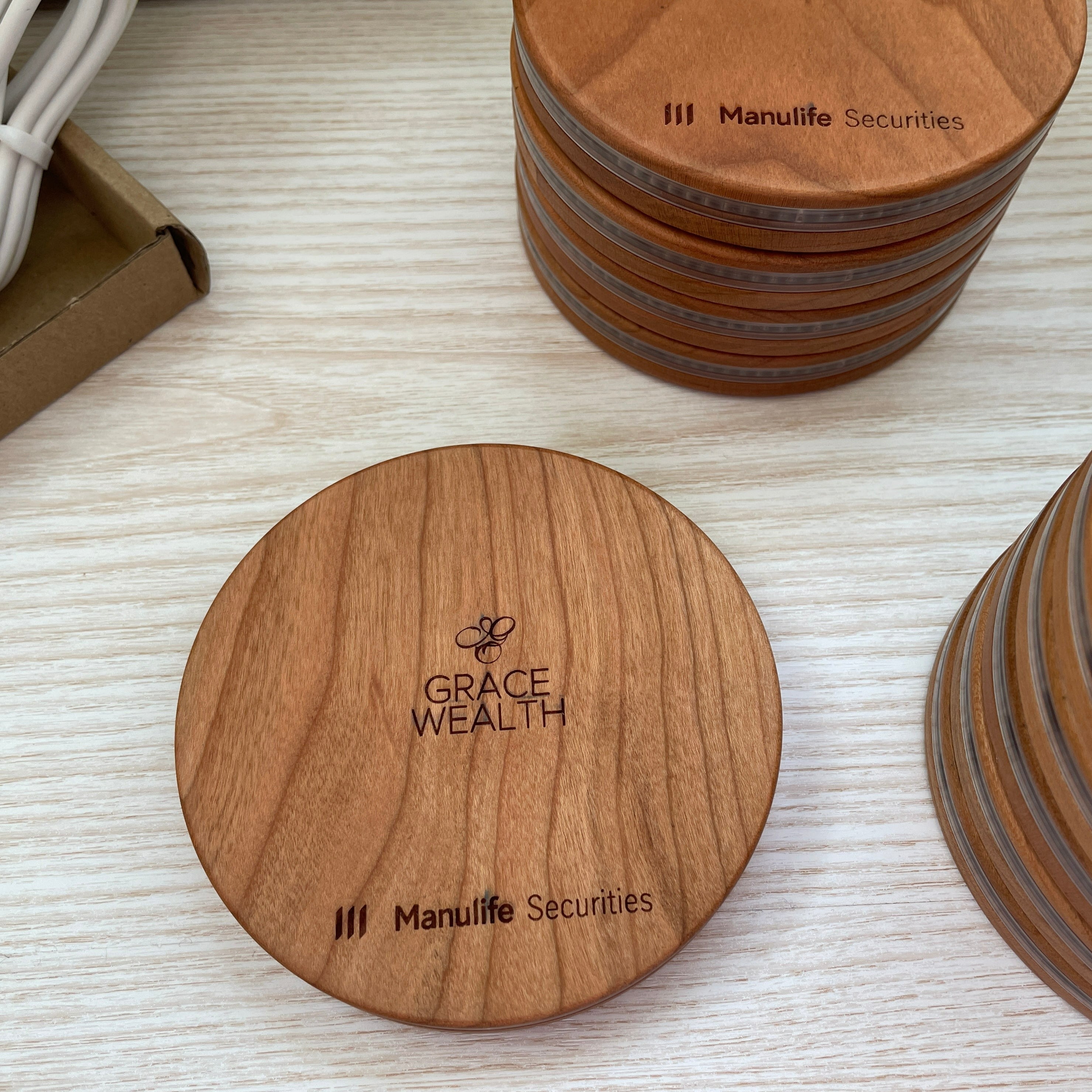 Corporate Wireless Charger with logo printing