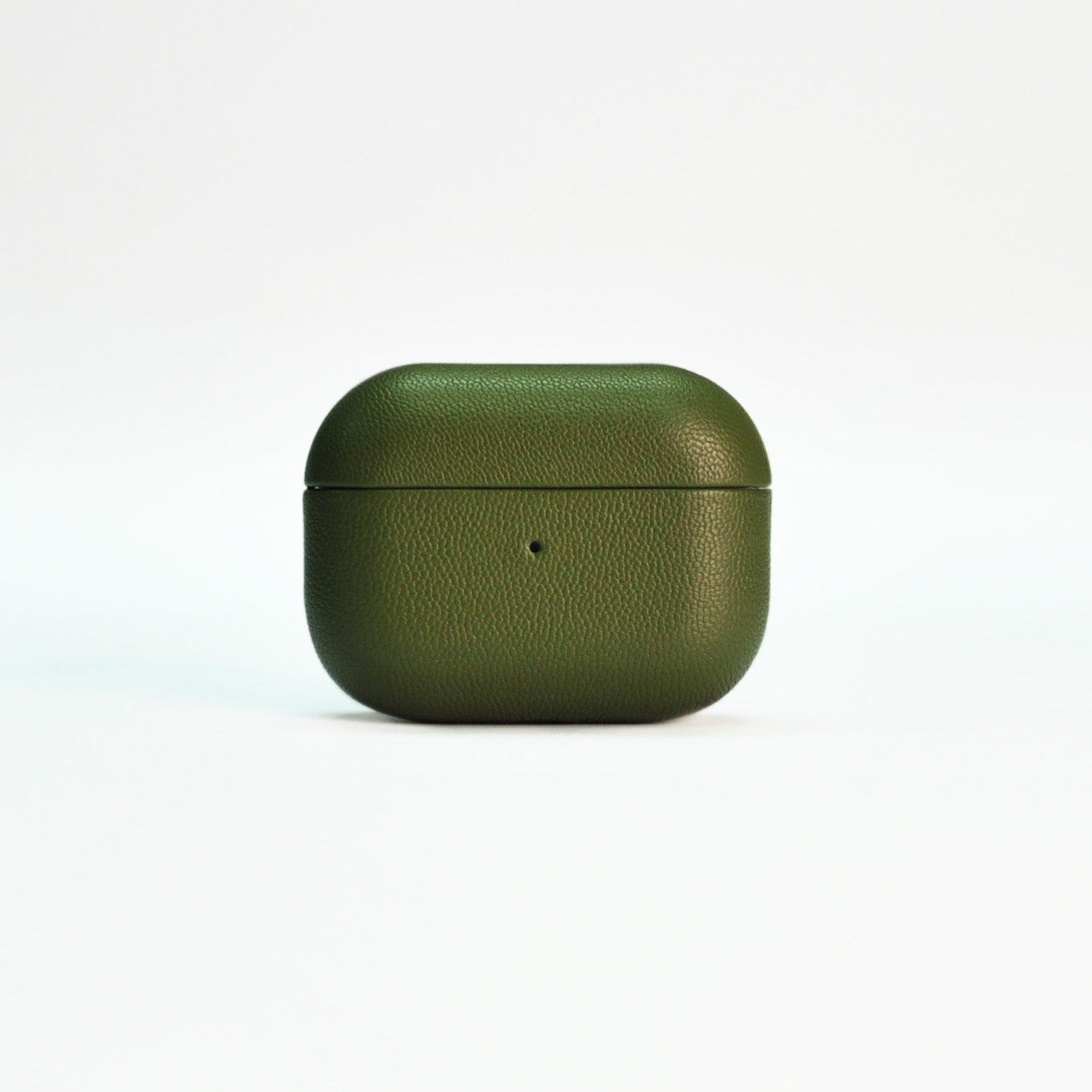 Jungle Green Leather Airpod case for Pro 1st and 2nd generation