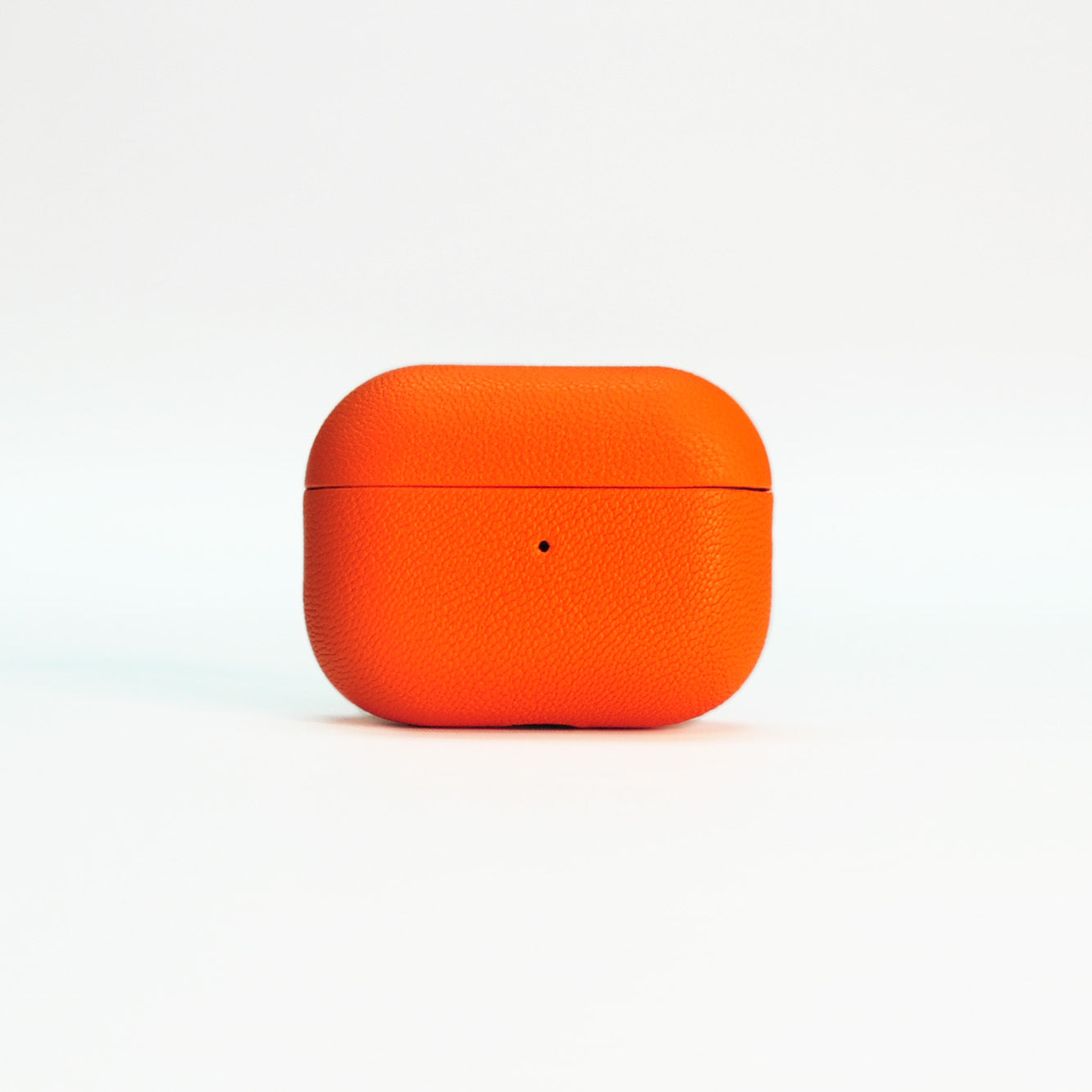 Orange Leather Airpod case for Pro 1st and 2nd generation