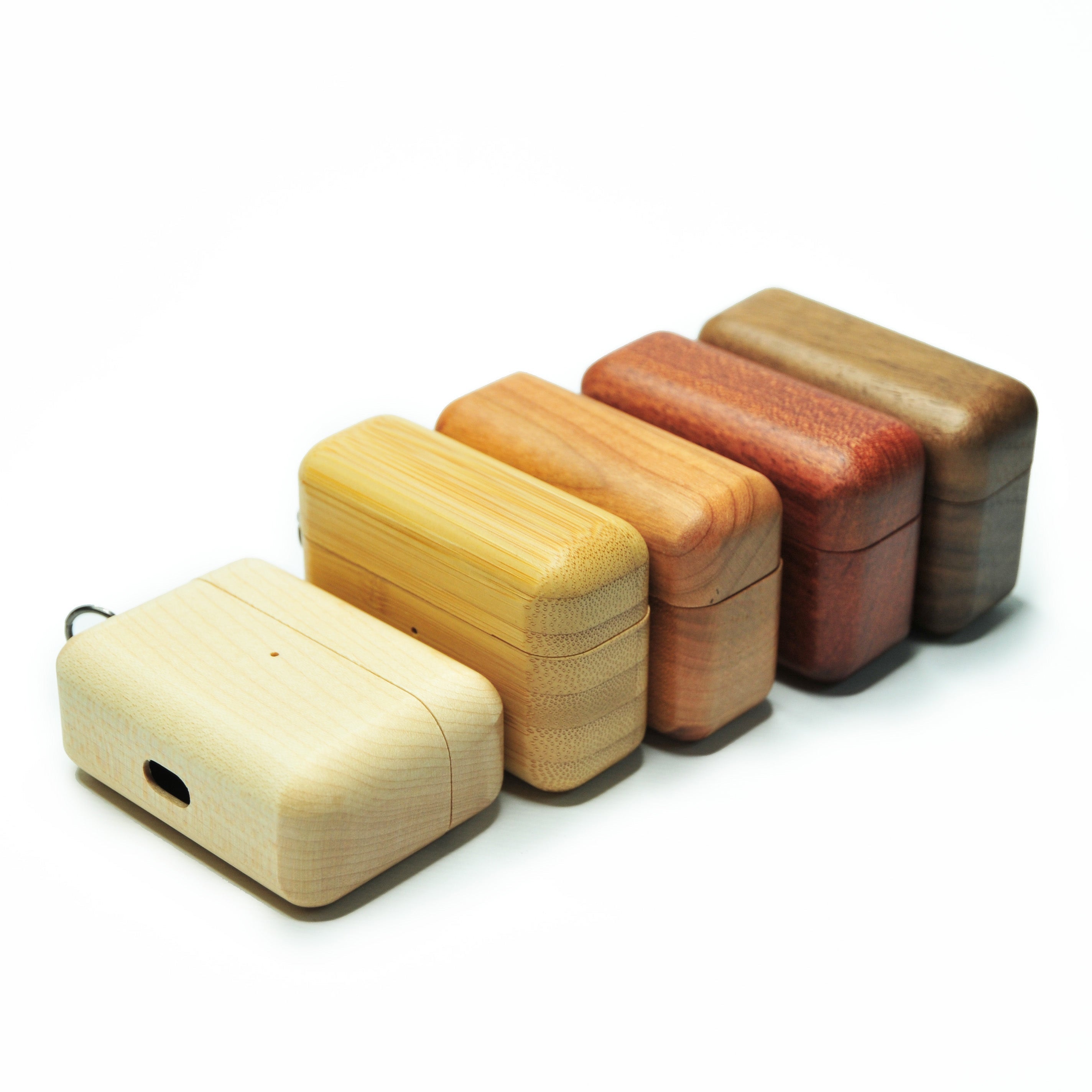 5 types of wood AirPods Pro 1st and 2nd Generation Case