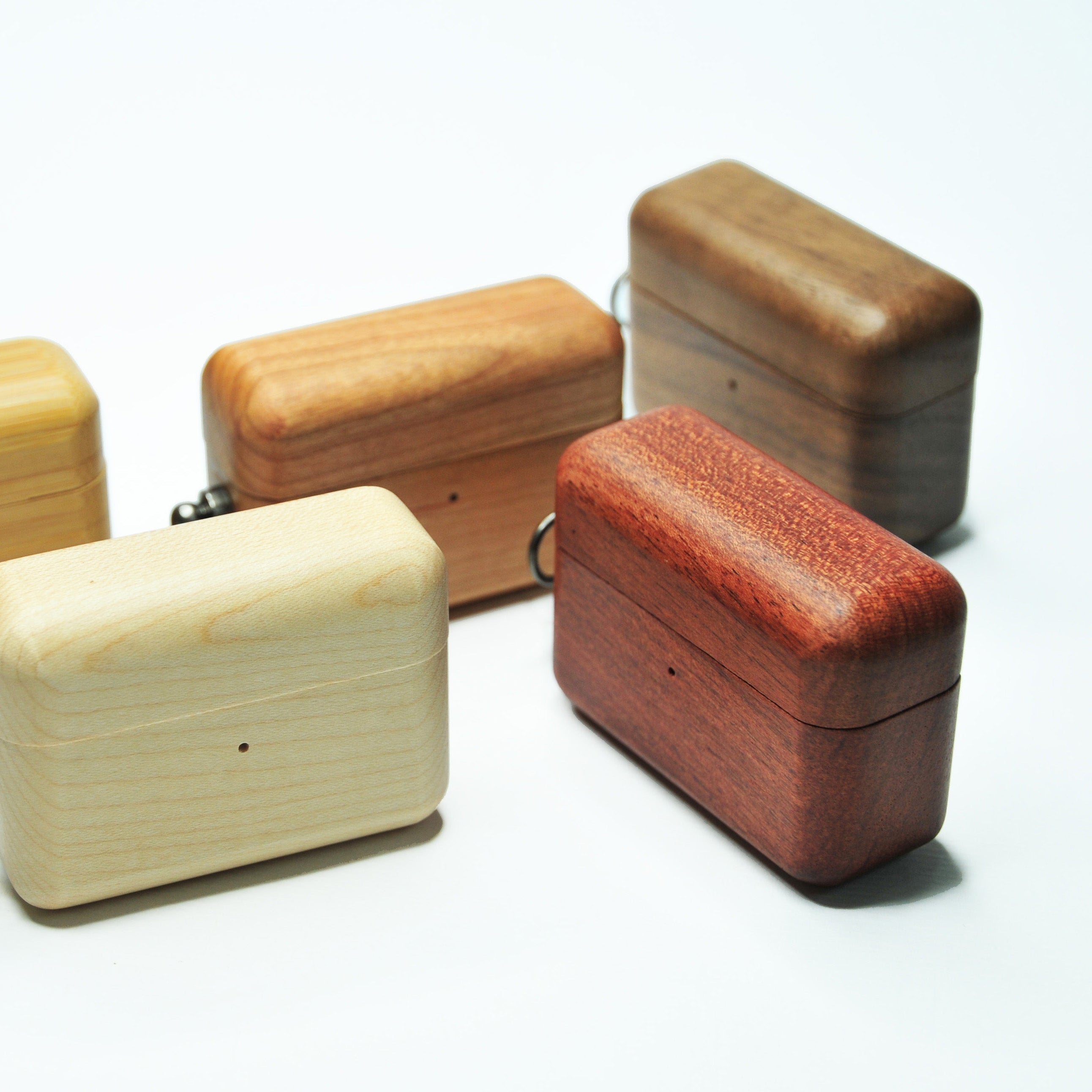 5 types of Wood AirPods Pro 1st and 2nd Generation Case