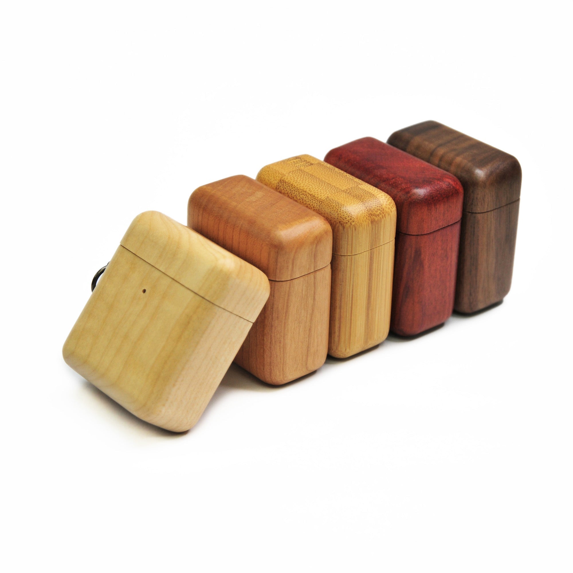 Five types of wood AirPod Case 1st and 2nd Generation