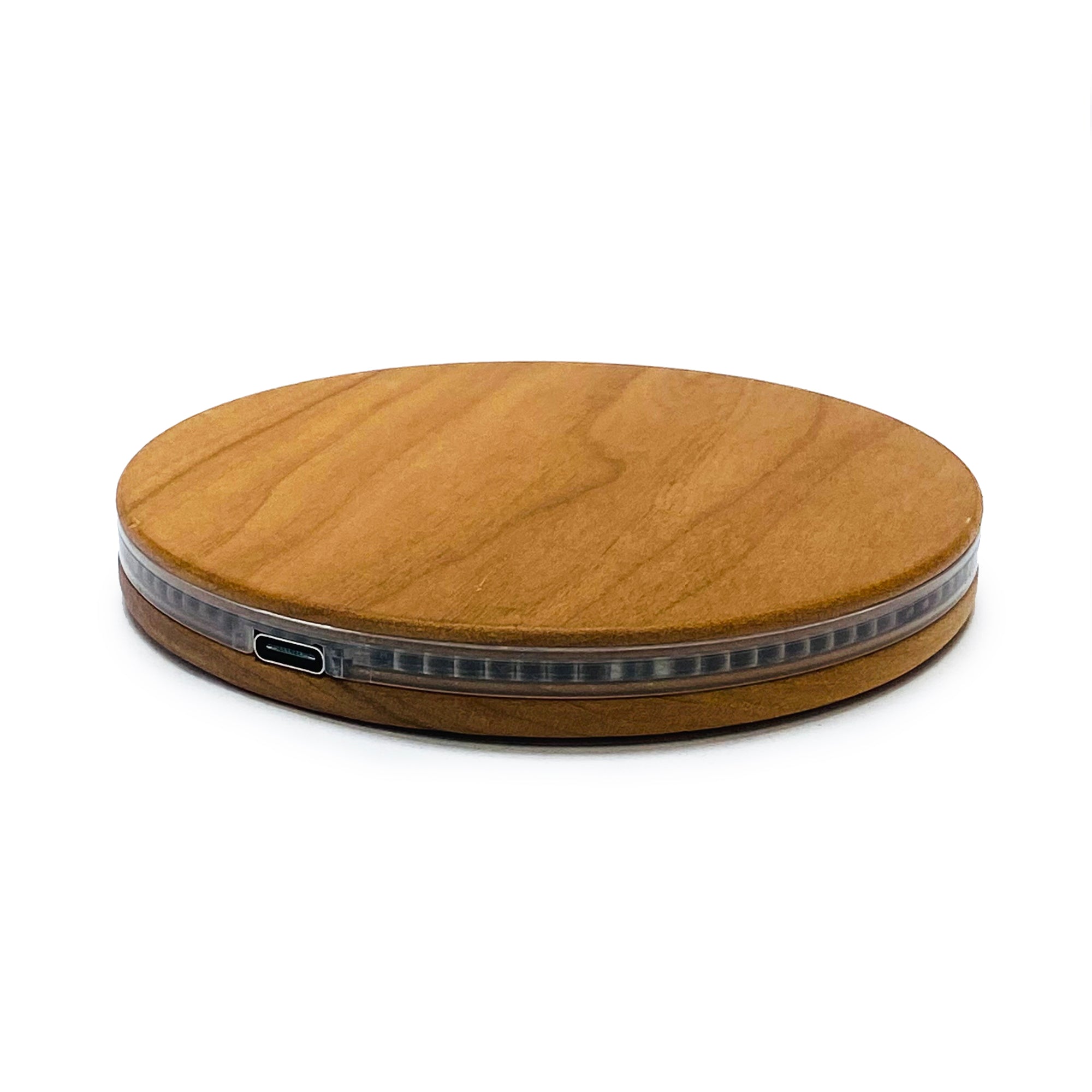 Wireless Charger Cherry Wood