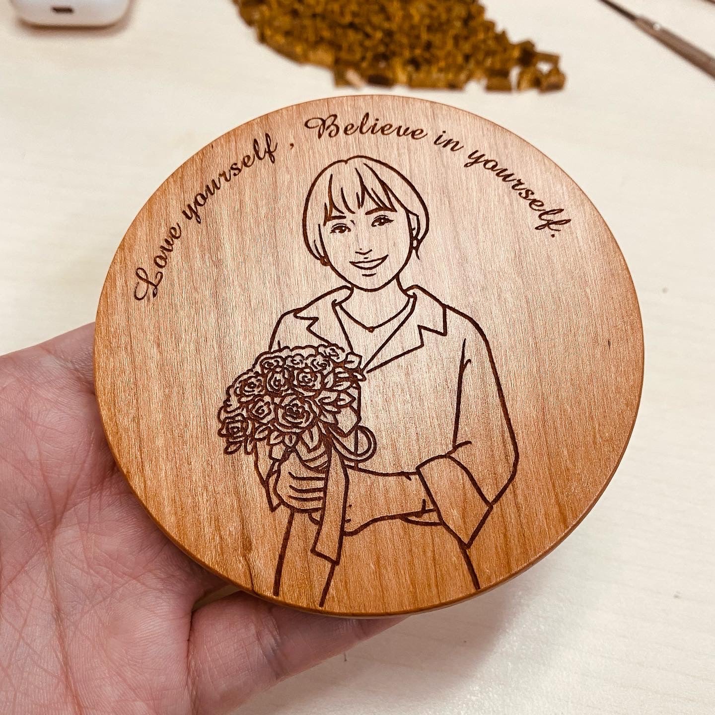Wireless Charger Printed Customer Picture 