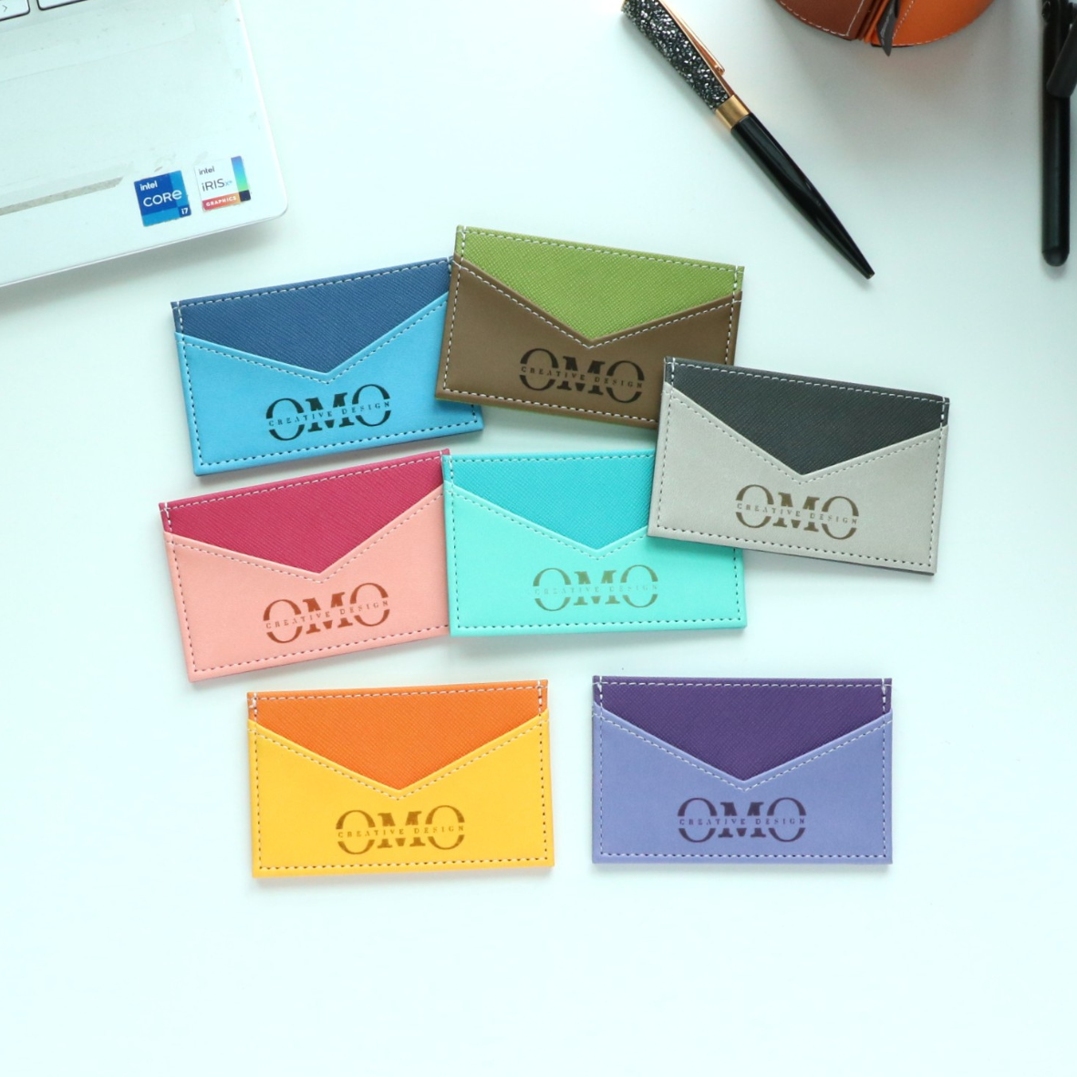 Corporate Card holder with Logo