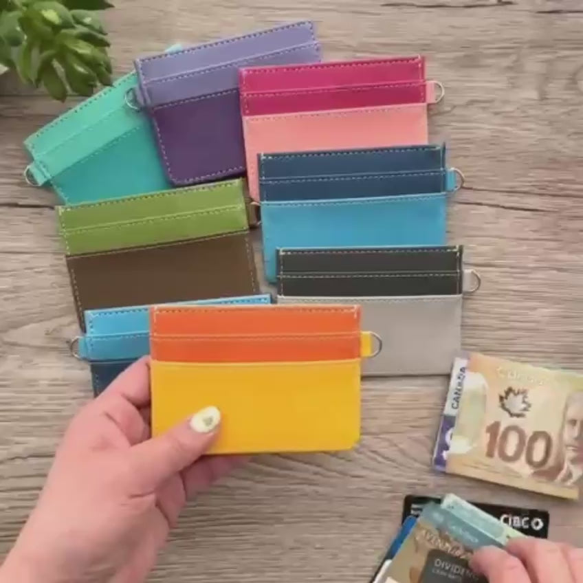 RFID card holder holds up to 6 cards and protect the the card datat