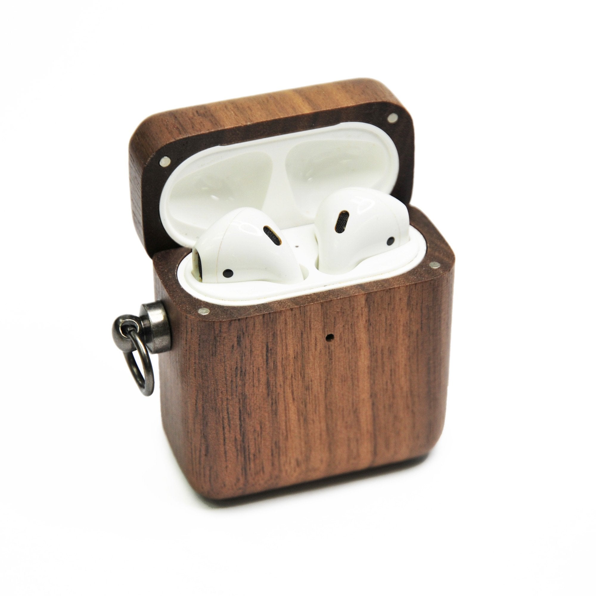 Walnut Wood Airpods 1st and 2nd Generation Case