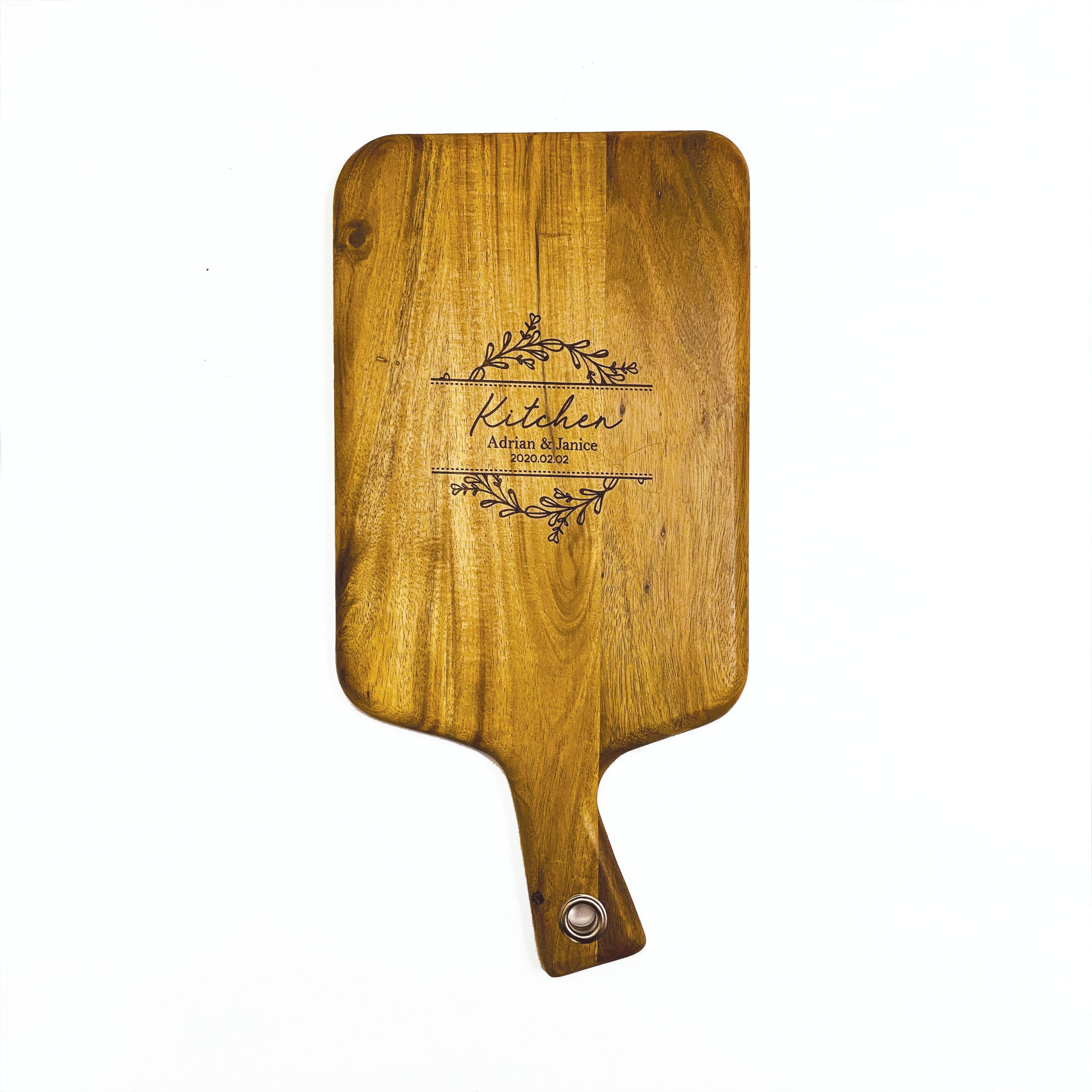 Small Wooden Cutting Board , Chesse Bread Board with Handle