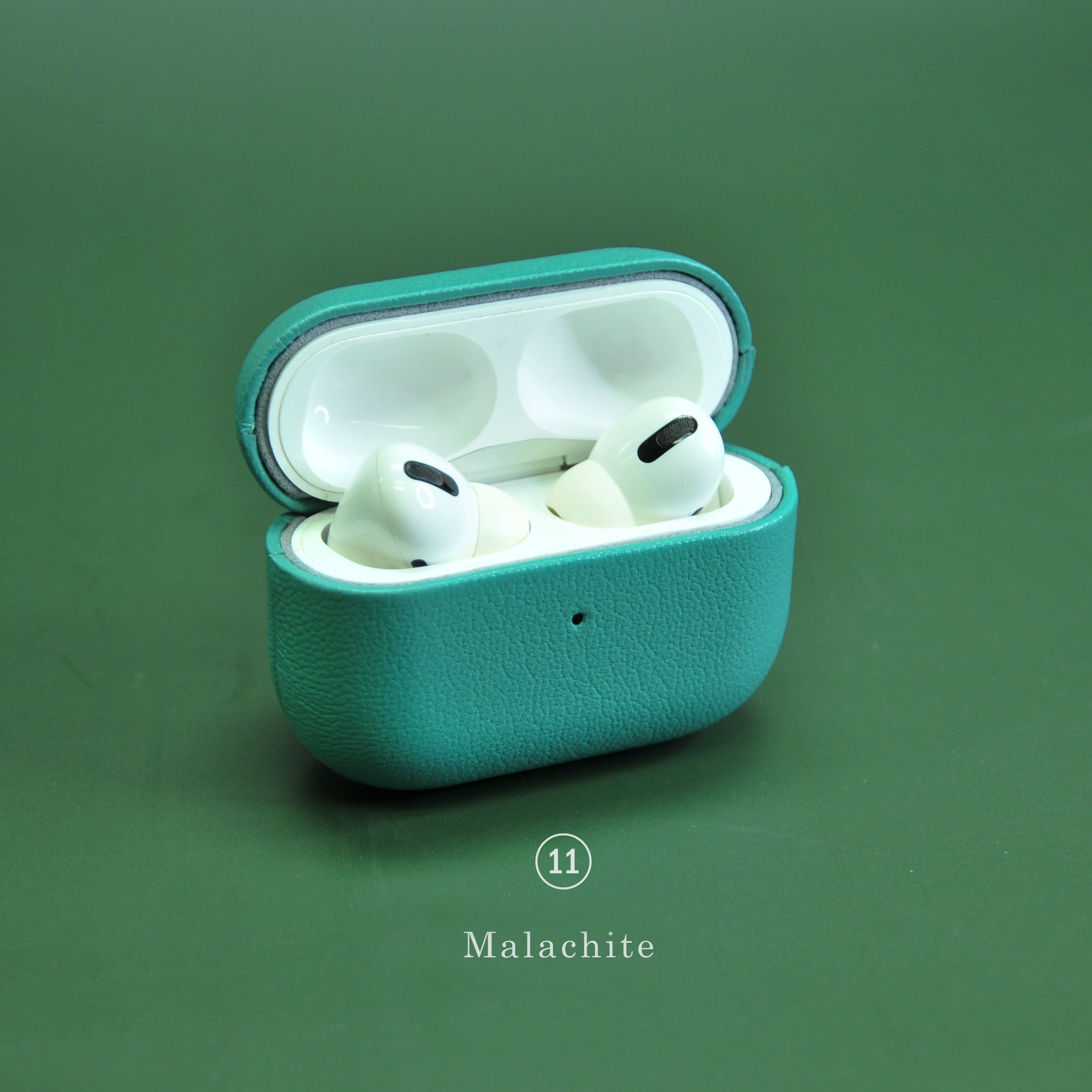 Leather Case for AirPod Pro - Green Series
