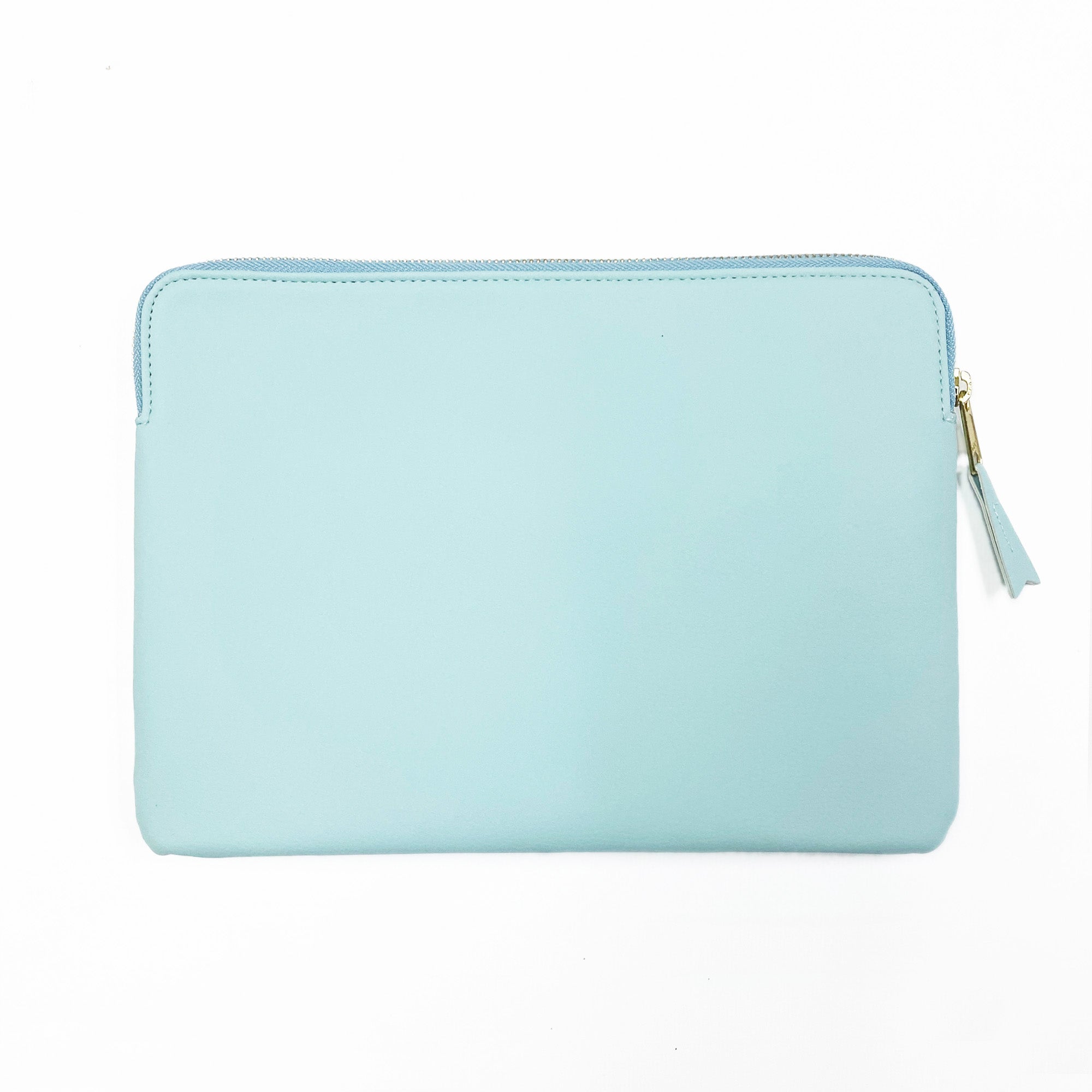 Duck Egg Tablet sleeve with zipper closure 