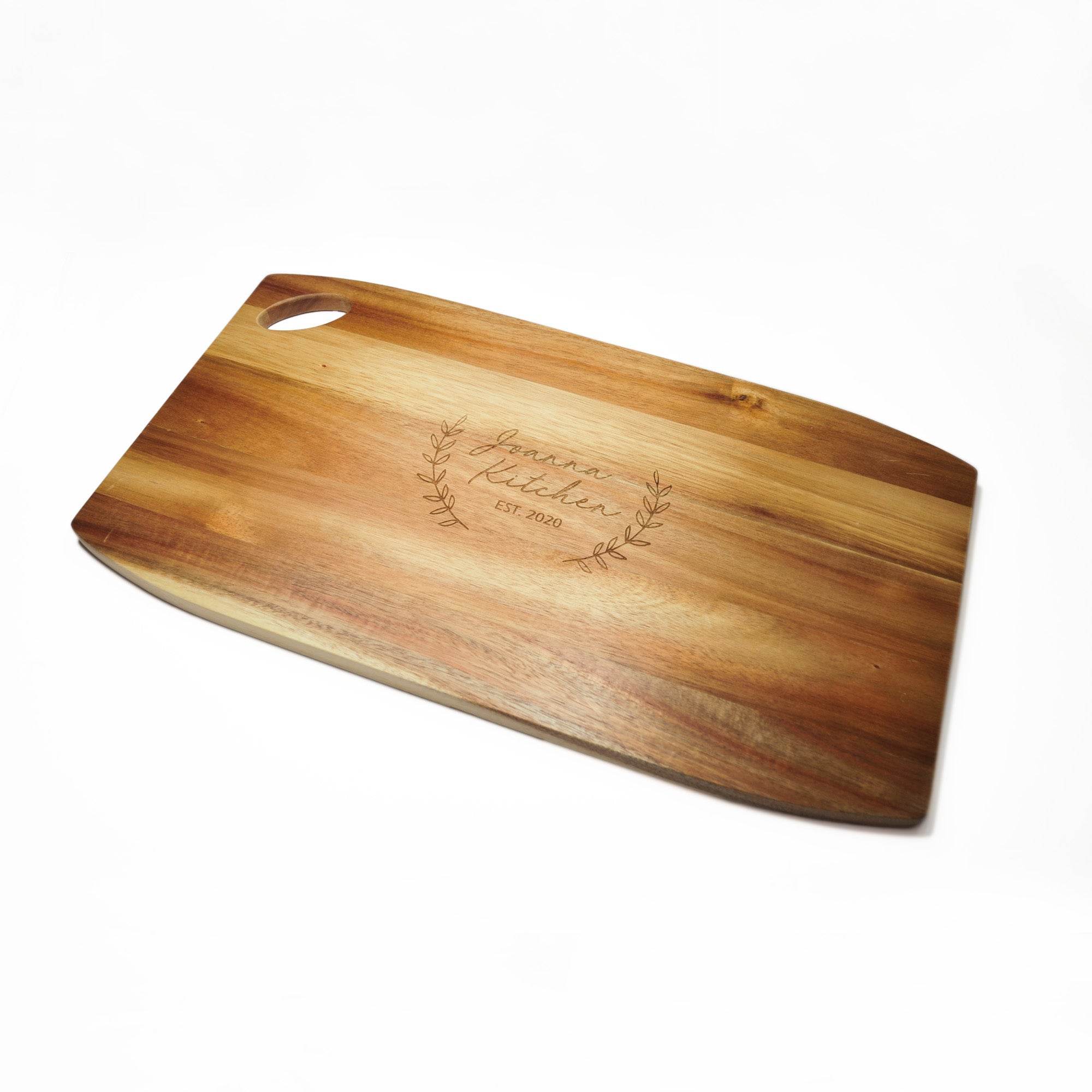 Planche à découper et à servir rectangulaire en bois